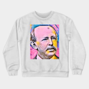 Horatio Alger Pink Portrait | Horatio Alger Artwork 5 Crewneck Sweatshirt